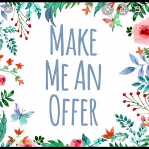 Reasonable offers accepted. Bundle and save!